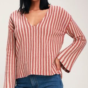 Amuse Society Bell Sleeve Sweater